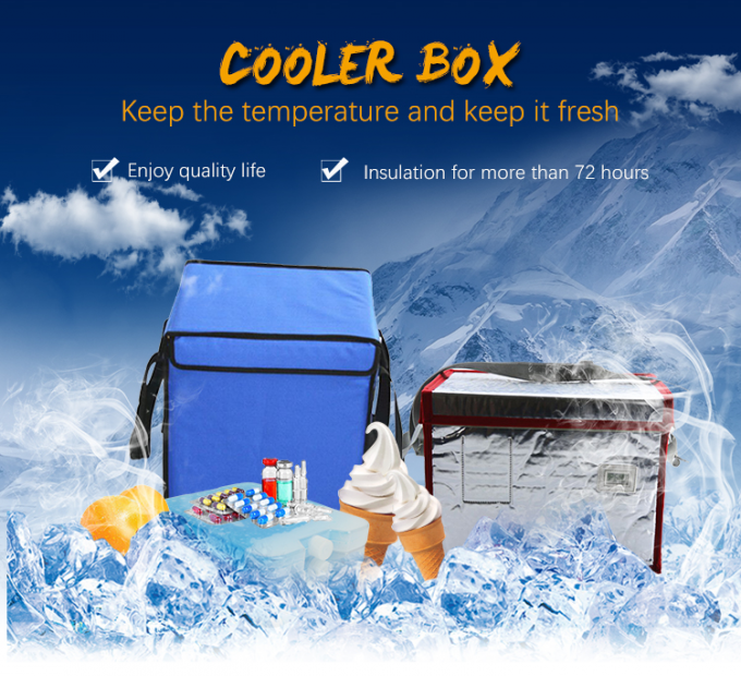 مواد عایق خورشیدی قابل حمل Vaccine Medical Vacations Online Cooler Box