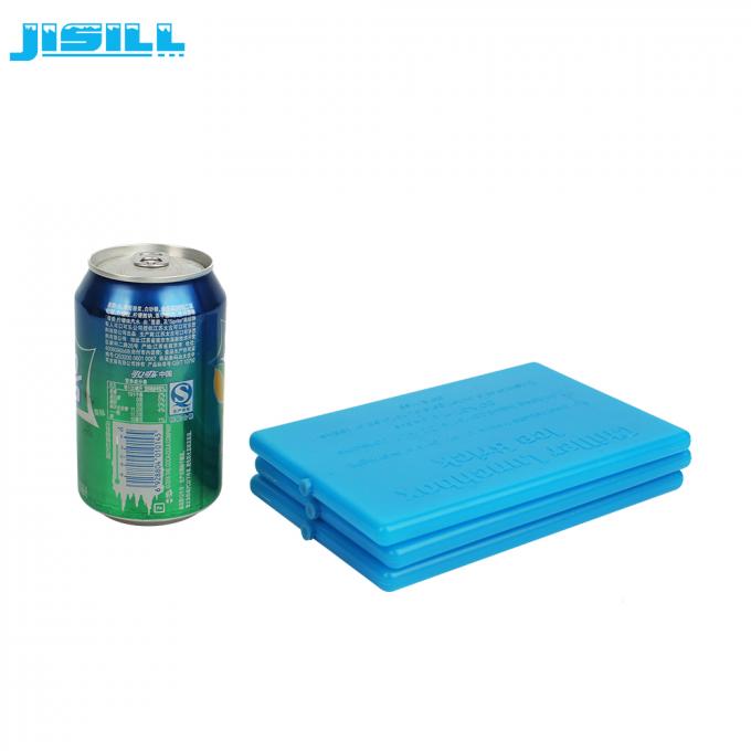 19 * 12.5 * 1 سانتی متر BPA پلاستیکی HDPE رایگان Cool Cooler Slim ژل یخ بسته برای کیسه ناهار