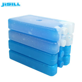 400 گرم فنجان غذا درجه حرارت پلاستیک یخ بسته شفاف سفید با مایع آبی