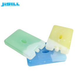 15 * 9 * 2 CM HDPE پلاستیکی قابل استفاده مجدد ژل مینی یخ بسته برای کیسه کولر / بسته های کوچک سرد