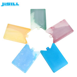یخ پلاستیکی یخ آجر یخ و یخ با ژل یخ داخل مواد HDPE رنگ یخ بسته برای جعبه ناهار می تواند و بچه ها