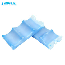 600 میلی لیتر شیر یخ پکیج یخ پلاستیکی قابل استفاده مجدد ژل بلوک برای کیسه های سرد