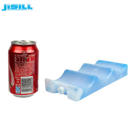 600 میلی لیتر شیر یخ پکیج یخ پلاستیکی قابل استفاده مجدد ژل بلوک برای کیسه های سرد