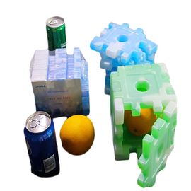 بسته های ژل منجمد پلاستیکی MSDS برای حمل و نقل مواد غذایی