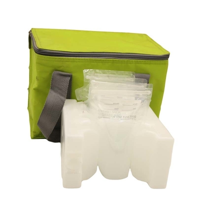 جعبه یخ پلاستیکی آجری خنک کننده شیر فریزر با داشتن گواهینامه FDA تازه نگه می دارد