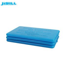 کیفیت  OEM Reusable Lunch Chiller Ice Brick Ultra Thin Ice Pack With Cooling Gel کارخانه