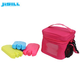 کوله ی یخ کوچک برای بچه ها برای کیسه ی ناهار، کوله ی ژل یخ زده قرمز 12*7.8*2 سانتی متر