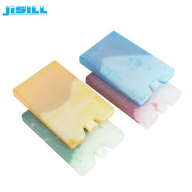 JISILL بسته های یخ پلاستیکی ایمن برای مواد غذایی غیر سمی برای کودکان کیسه های ناهار با رنگ Customizd