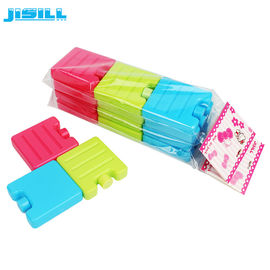 بسته های یخ کوچک هارد شیل HDPE / بلوک های یخ فریزر پلاستیکی برای کیسه ناهار برای غذاهای منجمد