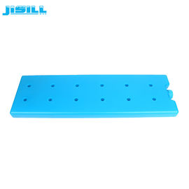 بسته ی یخ از PCM در دماهای مختلف بسته های بزرگ یخ خنک کننده وزن سبک 64.8*20*4.2 سانتی متر با پودر خنک کننده برای مواد غذایی منجمد