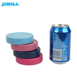 بسته ی یخ با بطری های HDPE سفارشی 100 میلی لیتر برای یخچال قوطی های نوشیدنی برای غذاهای منجمد