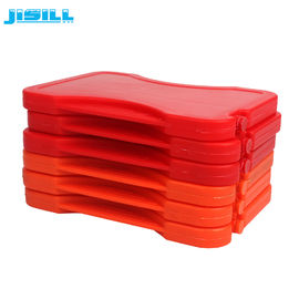 بسته های حرارتی قابل استفاده مجدد از پلاستیک قرمز 260 گرم 1.2 سانتی متری
