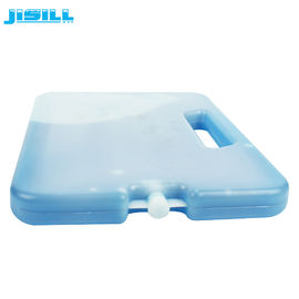 بسته های یخ سرد کننده بزرگ پلاستیکی قابل استفاده مجدد HDPE با دسته / بسته های یخچال خنک کننده برای غذاهای منجمد