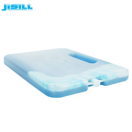 بسته های یخ سرد کننده بزرگ پلاستیکی قابل استفاده مجدد HDPE با دسته / بسته های یخچال خنک کننده برای غذاهای منجمد