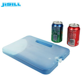 بسته های یخ سرد کننده بزرگ پلاستیکی قابل استفاده مجدد HDPE با دسته / بسته های یخچال خنک کننده برای غذاهای منجمد