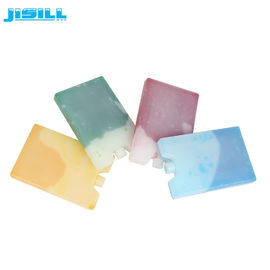 JISILL بسته های یخ پلاستیکی ایمن برای مواد غذایی غیر سمی برای کودکان کیسه های ناهار با رنگ Customizd
