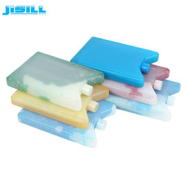 یخ پلاستیکی یخ آجر یخ و یخ با ژل یخ داخل مواد HDPE رنگ یخ بسته برای جعبه ناهار می تواند و بچه ها