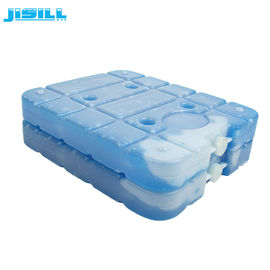 FDA مواد HDPE پلاستیکی کیسه یخ بشقاب سرد Eutectic بزرگ یخ با دسته