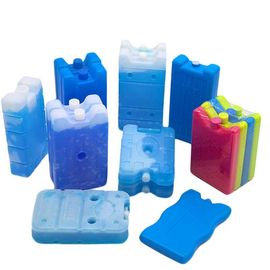 HDPE پلاستیکی یخ کولر آجر آبی ژل یخ بسته برای ذخیره سازی تازه