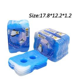 بسته های یخ کوچک 200ML برای صندوق های ناهار / یخ بسته یخ زده ی کوچک لاغر برای غذاهای یخ زده تازه