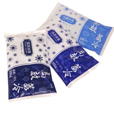 بسته شیر سرد شیر مواد غذایی بسته های یخی کیسه های خنک قابل استفاده مجدد از نایلون