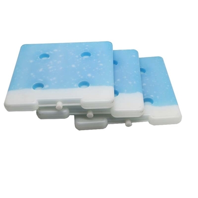 بشقاب های سرد یوتکتیک سخت پلاستیکی سفارشی آبی جعبه یخ خنک کننده برای لجستیک زنجیره سرد