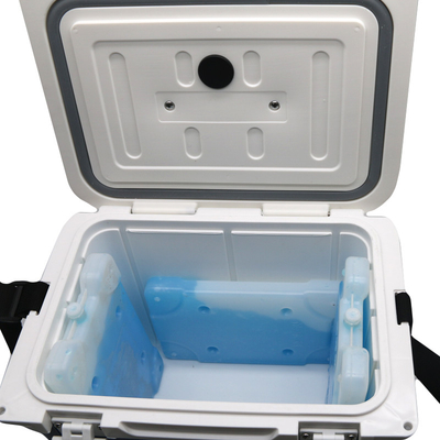 عایق پلاستیکی سخت قفسه سینه یخ کمپینگ جعبه خنک پزشکی برای پیک نیک ماهیگیری شکار باربیکیو فعالیت در فضای باز